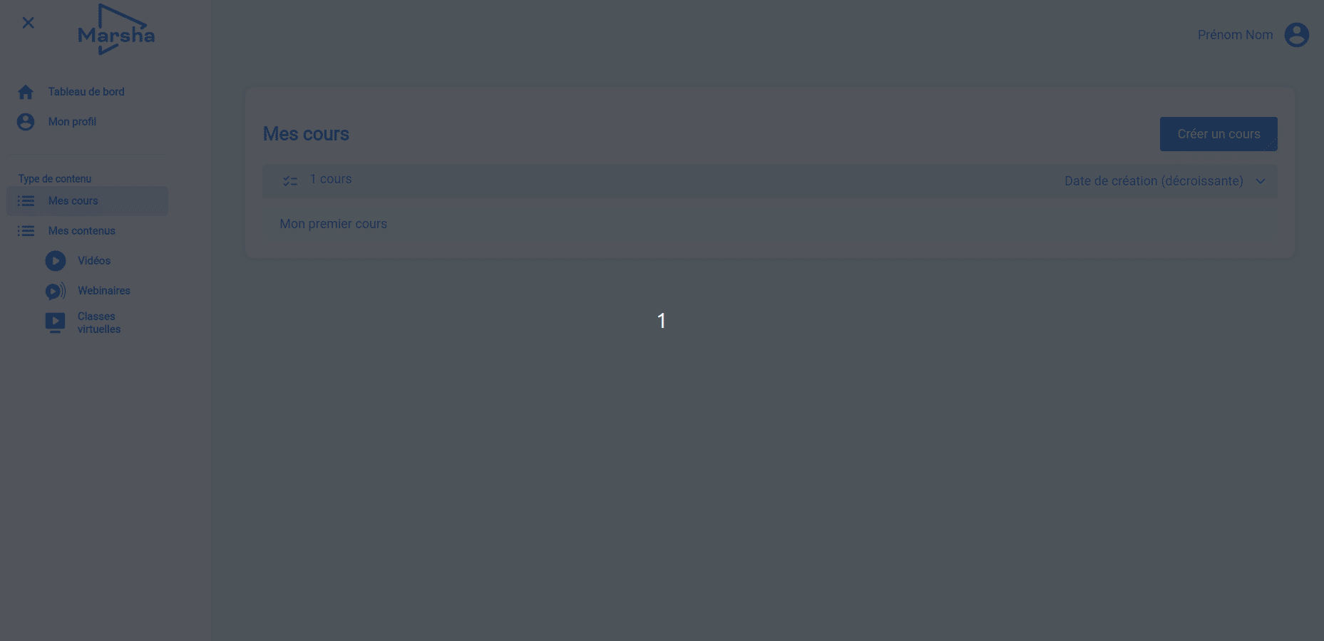 Création d’une classe virtuelle