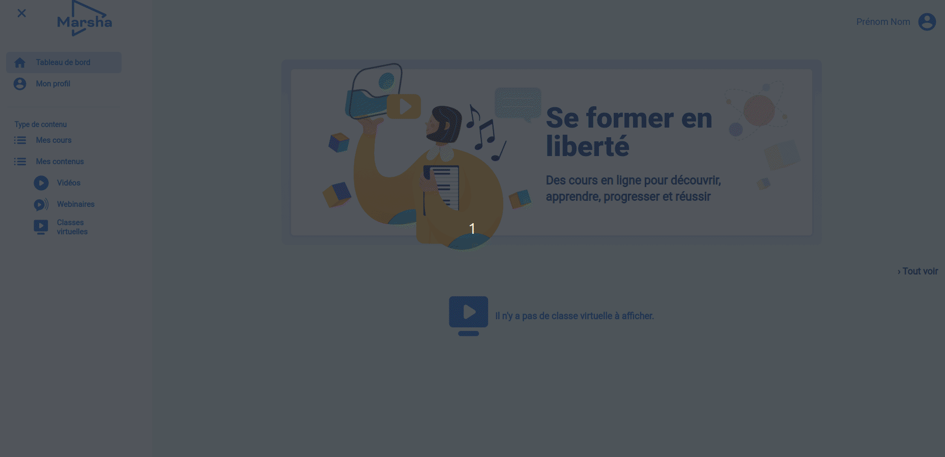 Création d’un premier cours