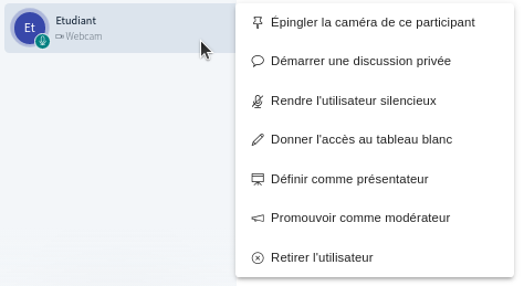Permissions modérateur