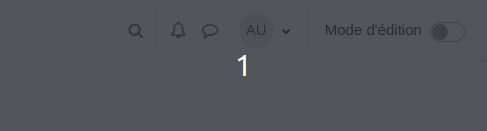 Activer le mode d'édition