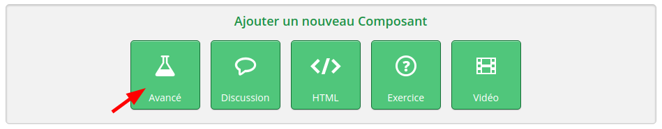 Ajouter un composant avancé